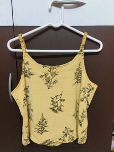 Floral Print Top with Buttons