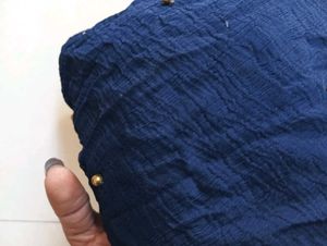 Navy Blue Duptta