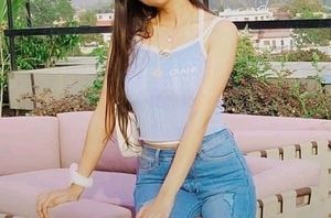 White Sheer Blue Top