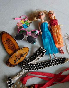 Dolls And Accessory Combo For Kids
