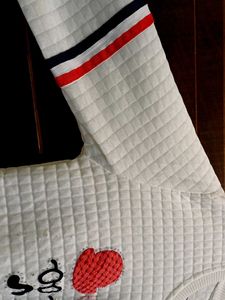 Novelty Quilted Sweatshirt