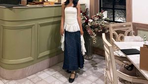 Elegant White Ruffle Top