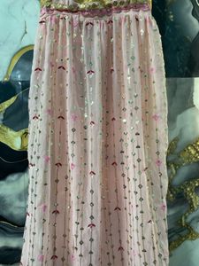 Nayra Elegant Pink Embroidered Suit Set