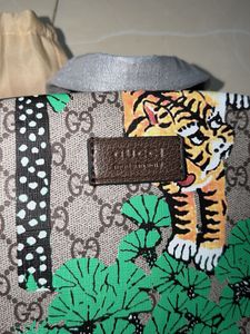 Gucci GG Bengal Tiger Print Backpack
