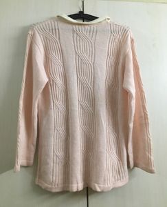 Peter Pan Collar Knit Sweater Romper