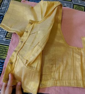 Golden blouse