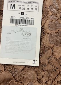 ZARA LACE UP BODYSUIT- WithTAG
