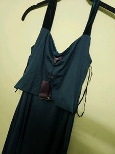 CODE VELVET MAXI DRESS