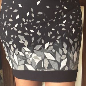 Stylish Black & White Skirt