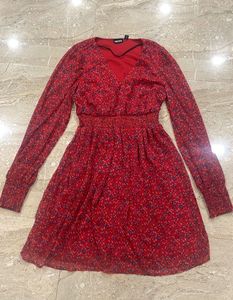 Waist Smock Mini Dress