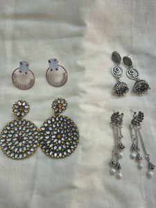 Set Of 4 Earings