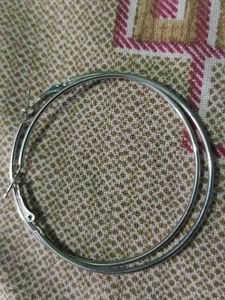 Silver Hoop Earrings