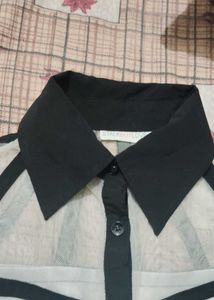 Beautiful Stylish Black &amp; White Shirt
