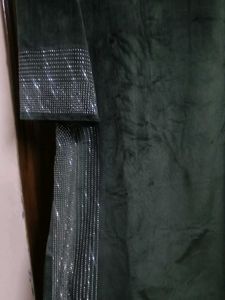 Elegant Green Velvet kort  Set