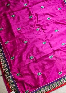 Elegant Pink Saree