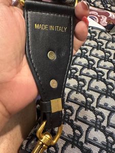 Christian Dior Oblique medium saddle