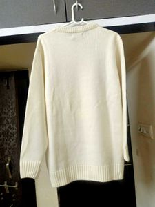 New Ralph Lauren Polo Bear Cream Knit Sweater