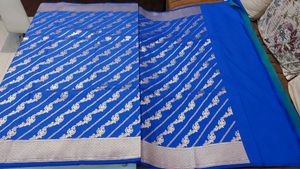 Banarasi Semi Katan Slub Saree 💜