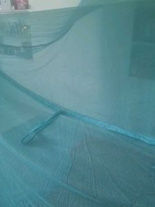 Blue Mosquito Net