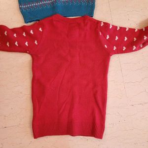 Max Cute Kids Christmas Sweaters-Set of 2 (Unisex)