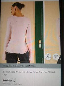 Pink Long Sleeve Top