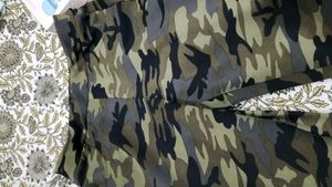 Shoulder Dress Print With 2 Pockets