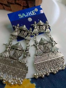 Oxidised Earrings