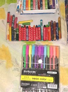 Mixed Art Supplies + Free Blank Book