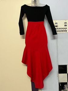 Yk2 Pinterest Black &amp; Red Party Dress