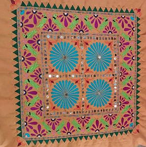 Embroidered Textile Art (Desi Kathiyawadi)