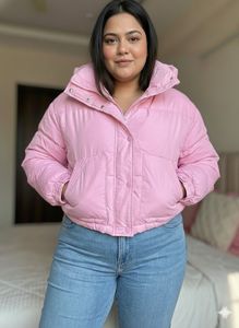 Pink Puffer Jacket