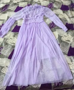 Lilac Maxi Dress