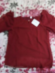 Georgette Material Top