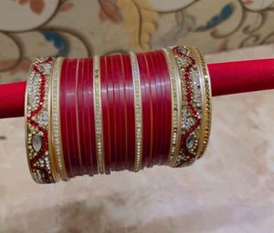 Red Bridal Bangles