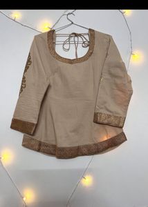 Festive Golden top