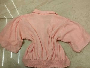 🌸 Light Pink Wrap Top 🌸