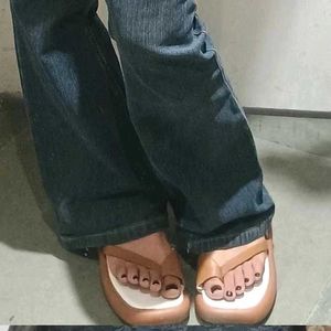 Brown Thong Sandals