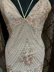 Elegant Embellished Mini Dress