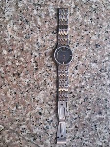 Stylish Watch - Silver and Gold Tone