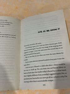 OPPOSITE OF ALWAYS NOVEL