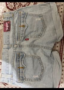 ice blue original levis shorts