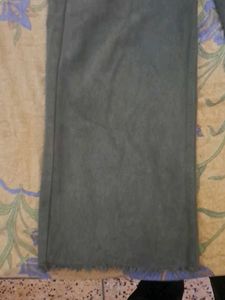 Wide Leg Olive Jeans