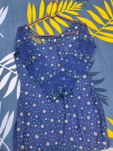 Elegant Blue Kurta Set