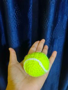 Tennis Ball Keychain