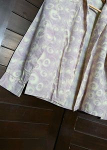 Women Printed Design Casual Open Shrug