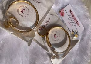 Gold Bangle &amp; Ring Set