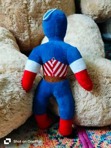 Combo Of Captain America And Iron Man Plush Toy