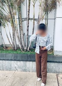 Brown Suede Pants