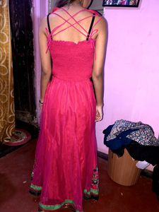 Pink Colour Lehenga With Blouse Chunni