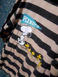 Snoopy Striped Tee
